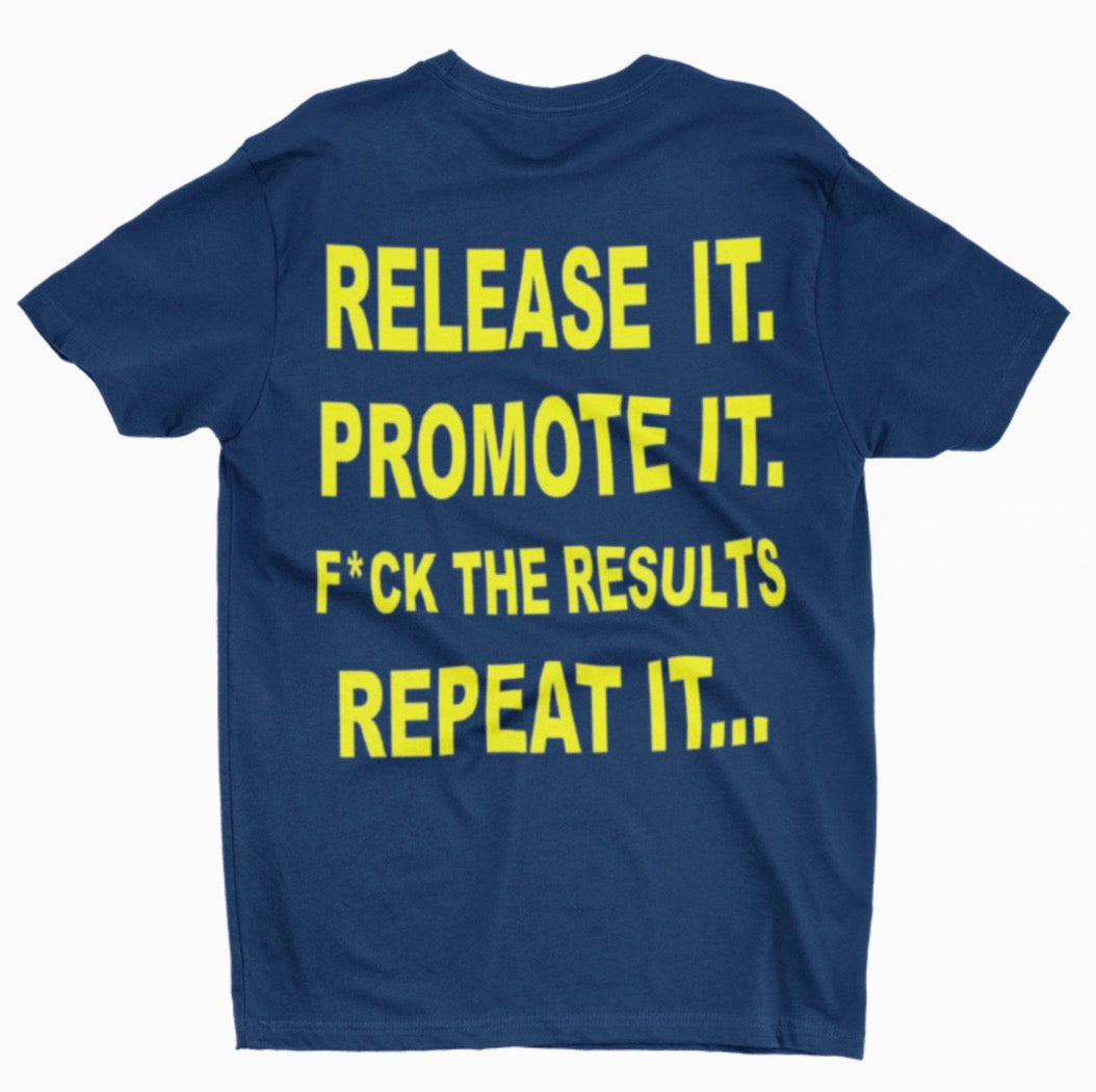 F* the Results Tee-blue