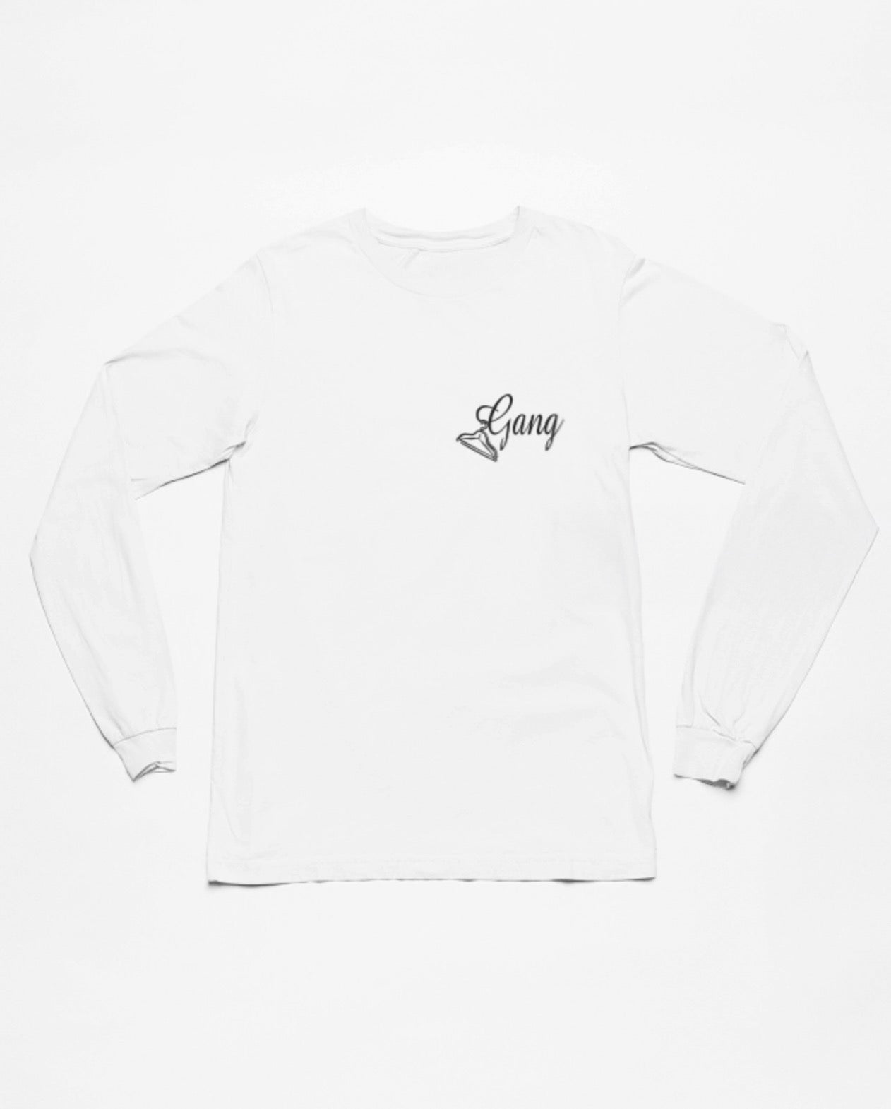 HangerGang Long Sleeve- wht