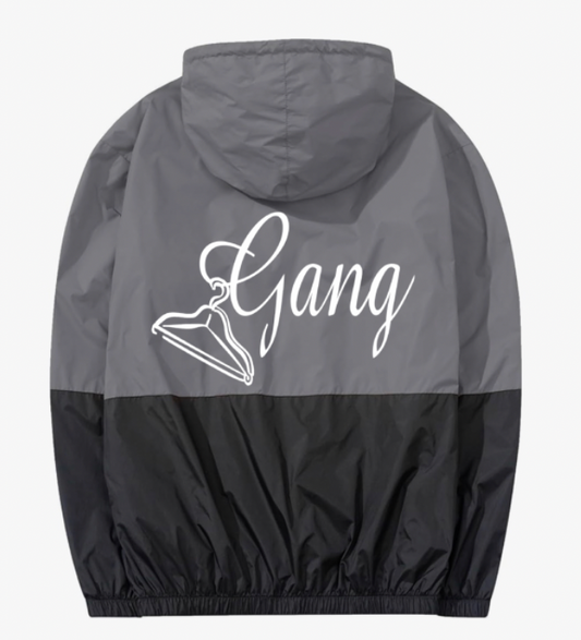HangerGang Wind Breaker-Blk/Gry